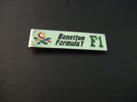 Benetton Formula F1 team van het kledingmerk Benetton